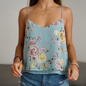 Aeropostale Floral Flowy Tank Top - XS